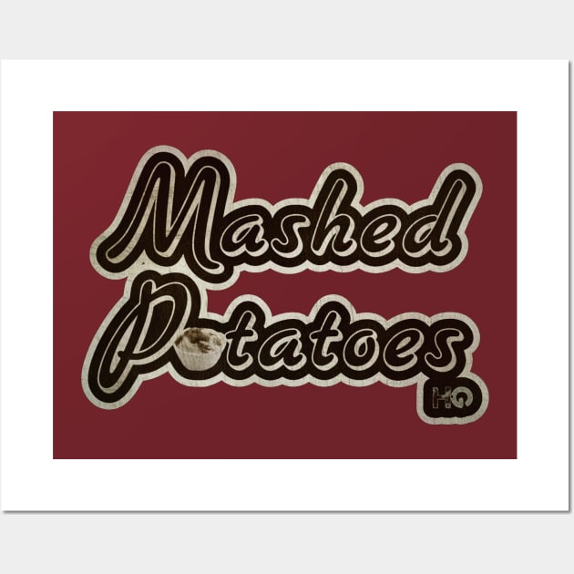 Mashed Potatoes : Hipster Golf Wall Art by Kitta’s Shop